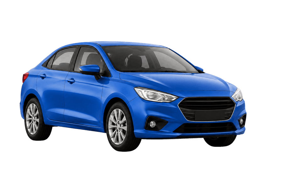 Carro azul